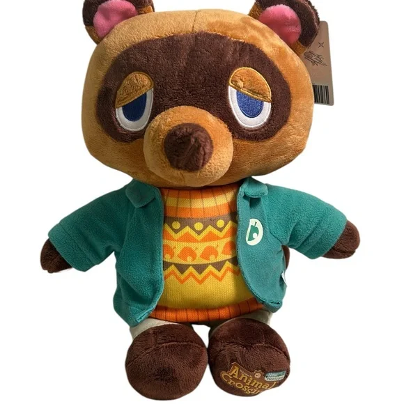 NWT Build A Bear Animal Crossing Tom Nook New Horizons Nordic Sweater Nintendo - Picture 1 of 8
